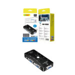 Andowl 4 σε 1 KVM Μετατροπέας USB 2.0 Q-K301 – 4-Port KVN Converter 075661