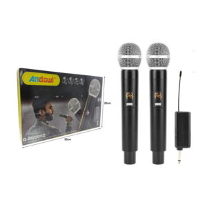 Andowl Ασύρματο Μικρόφωνο Q-MIC002 Set Χειρός Φωνής – Wireless Microphone z774142