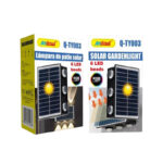 Andowl Ηλιακός Προβολέας με 6 LED και RGB Q-TY003 – Solar Gardenlight Q-TY003 075710