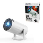 Andowl Μίνι LED Προτζέκτορας 4Κ Ultra HD USB PR80 – Mini Projector Full HD 075613