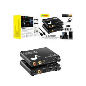 Andowl  Μετατροπέας Coaxial / Toslink / USB-A female σε RCA female Q-DA5 – Digital Analog Audio Converter 075502