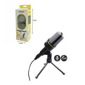 Andowl Μικρόφωνο 3.5mm QY-920 Επιτραπέζιο Φωνής – Microphone condenser 20814