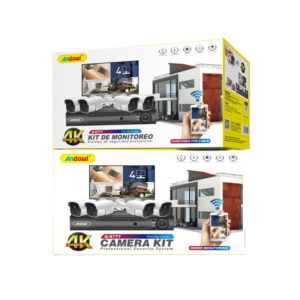 Andowl Ολοκληρωμένο Σύστημα CCTV με 4 Κάμερες Q-S777 – Camera Kit Professional Security System 075739