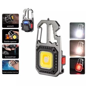 Andowl Πολυεργαλείο Μπρελόκ Φακός Q-D911 – Cob rechargeable keychain light 075688