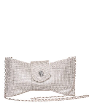 Τσάντα φάκελος clutch CK6023 – Ασημί BAG TO BAG