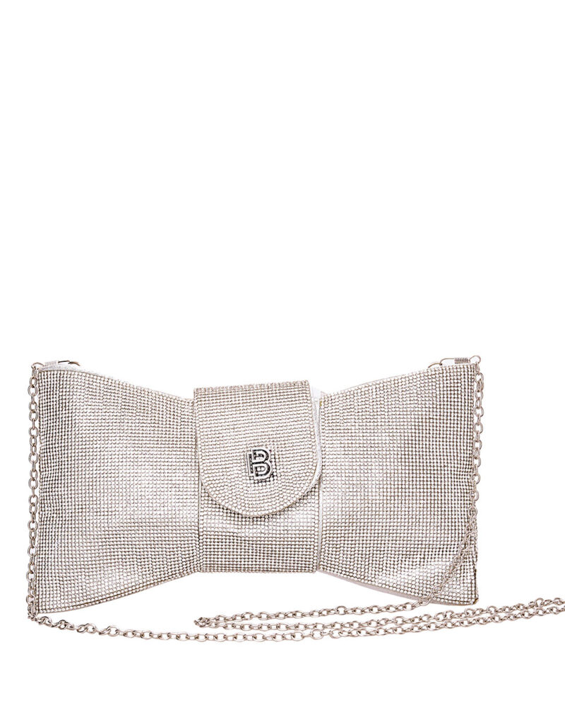 Τσάντα φάκελος clutch CK6023 – Ασημί BAG TO BAG