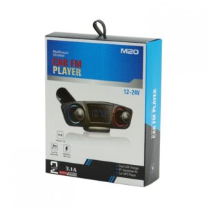 CAR FM PLAYER 3.1A 12-24V M20