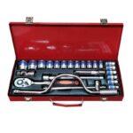 CR-V Σετ Καρυδάκια 24τεμ 1/2" – 24pcs socket set chrome vanadium 68337