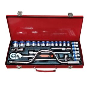 CR-V Σετ Καρυδάκια 24τεμ 1/2" – 24pcs socket set chrome vanadium 68337