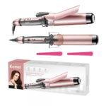 Kemei Ψαλίδι Μαλλιών για Κυματιστά Μαλλιά KM-1717 – Curling Iron Professional Hair Curl 069216