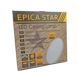 LED ΛΑΜΠΑ ΟΡΟΦΗΣ 36W/Φ45 EPICA STAR EP-50745