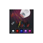 LED ΛΑΜΠΑ/ΗΧΕΙΟ ΜΕ RGB ΦΩΤΙΣΜΟ ZJD-1247