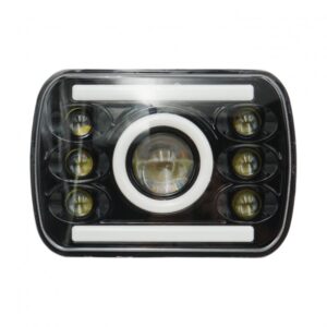 LED ΠΡΟΒΟΛΕΑΣ 7'' ΓΙΑ JEEP ΜΕ ΒΥΣΜΑ Η4 W11586-5