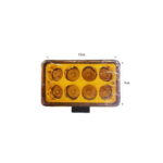 LED Προβολέας κίτρινο φως 24W – LED Irradiation yellow light 10352