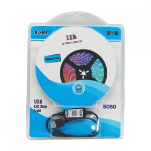 LED ΤΑΙΝΙΑ 5m RGB ΜΕ USB TY17964-55