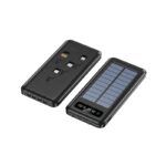 Powerbank με ηλιακό πάνελ – 4in1 – 10.000mah – YM519 – 810392 – Black