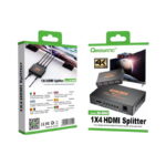 Qiaoyang HDMI splitter 1×4 Διαχωριστής σήματος από 1 είσοδο σε 4 εξόδους QA-HD60 5709