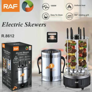 Raf R.8612 Ηλεκτρική Κάθετη Ψησταριά 1000W 6pcs – Electric Skewers 92001