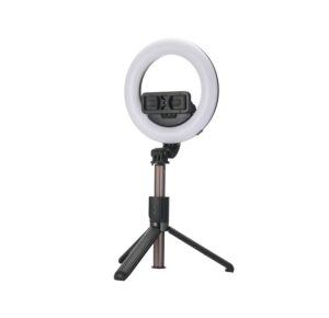 Selfie stick/stand τρίποδο με LED Ring Light – L07 – 532050