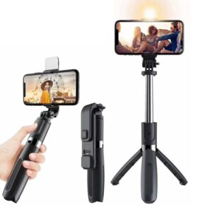 Selfie stick/stand τρίποδο με φακό – L02s – 882887