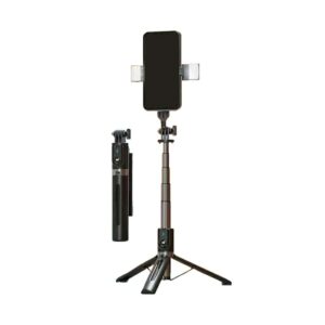 Selfie stick/stand τρίποδο με φακό – P97D-2 – 884195