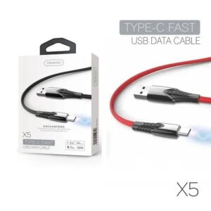 TRANYOO Καλώδιο δεδομένων type-C 5A 1m X5-C – Fast charger cable 20892