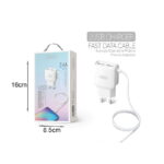 Tranyoo Φορτιστής με καλώδιο Type-C 2USB V20 2.4A – Charger 2USB Fast 20934