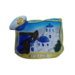 Tουριστικό μαγνητάκι Souvenir – Σετ 12pcs – Resin Magnet – Greece – 678363