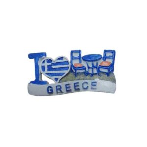 Tουριστικό μαγνητάκι Souvenir – Σετ 12pcs – Resin Magnet – Greece – 678364