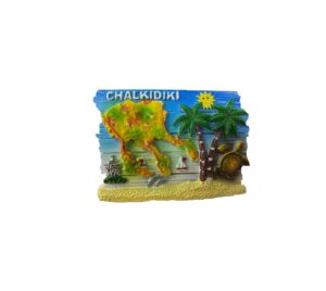 Tουριστικό μαγνητάκι Souvenir – Σετ 12pcs – Resin Magnet – 678076