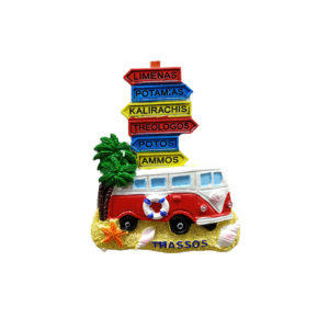 Tουριστικό μαγνητάκι Souvenir – Σετ 12pcs – Resin Magnet – 678175