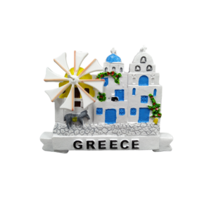 Tουριστικό μαγνητάκι Souvenir – Σετ 12pcs – Resin Magnet – 678196