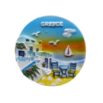 Tουριστικό μαγνητάκι Souvenir – Σετ 12pcs – Resin Magnet – 678233