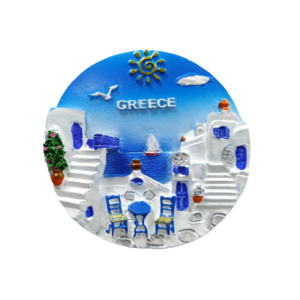 Tουριστικό μαγνητάκι Souvenir – Σετ 12pcs – Resin Magnet – 678049