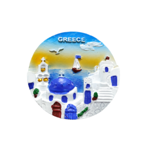 Tουριστικό μαγνητάκι Souvenir – Σετ 12pcs – Resin Magnet – 678240