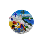 Tουριστικό μαγνητάκι Souvenir – Σετ 12pcs – Resin Magnet – 678243