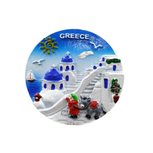 Tουριστικό μαγνητάκι Souvenir – Σετ 12pcs – Resin Magnet – 678008