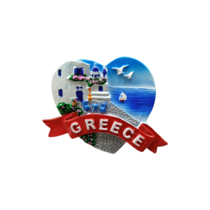 Tουριστικό μαγνητάκι Souvenir – Σετ 12pcs – Resin Magnet – Greece – 678012