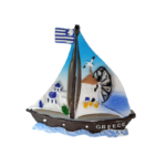 Tουριστικό μαγνητάκι Souvenir – Σετ 12pcs – Resin Magnet – Greece – 678027