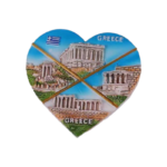 Tουριστικό μαγνητάκι Souvenir – Σετ 12pcs – Resin Magnet – Greece – 678039