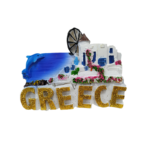 Tουριστικό μαγνητάκι Souvenir – Σετ 12pcs – Resin Magnet – Greece – 678063