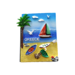 Tουριστικό μαγνητάκι Souvenir – Σετ 12pcs – Resin Magnet – Greece – 678340