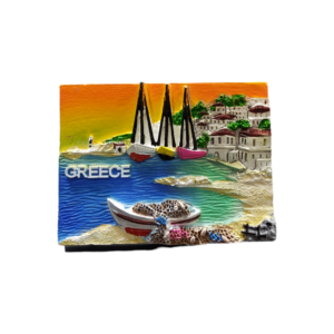 Tουριστικό μαγνητάκι Souvenir – Σετ 12pcs – Resin Magnet – Greece – 678348