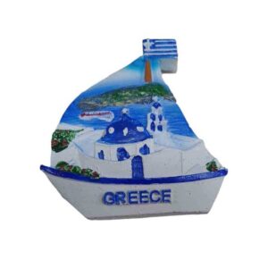 Tουριστικό μαγνητάκι Souvenir – Σετ 12pcs – Resin Magnet – Greece – 678367