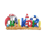 Tουριστικό μαγνητάκι Souvenir – Σετ 12pcs – Resin Magnet – Halkidiki – 678077