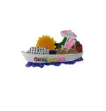 Tουριστικό μαγνητάκι Souvenir – Σετ 12pcs – Resin Magnet – Halkidiki – 678096