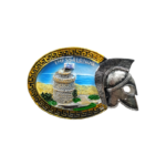 Tουριστικό μαγνητάκι Souvenir – Σετ 12pcs – Resin Magnet – Thessaloniki – 678144