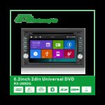 UNIVERSAL ΟΘΟΝΗ/DVD PLAYER 2DIN 6.2'' RX-268DG