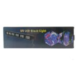 UV LED ΜΠΑΡΑ ΦΩΤΙΣΜΟΥ BLACK LIGHT 6*3W XX-02346