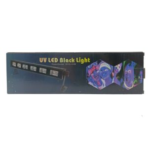 UV LED ΜΠΑΡΑ ΦΩΤΙΣΜΟΥ BLACK LIGHT 6*3W XX-02346